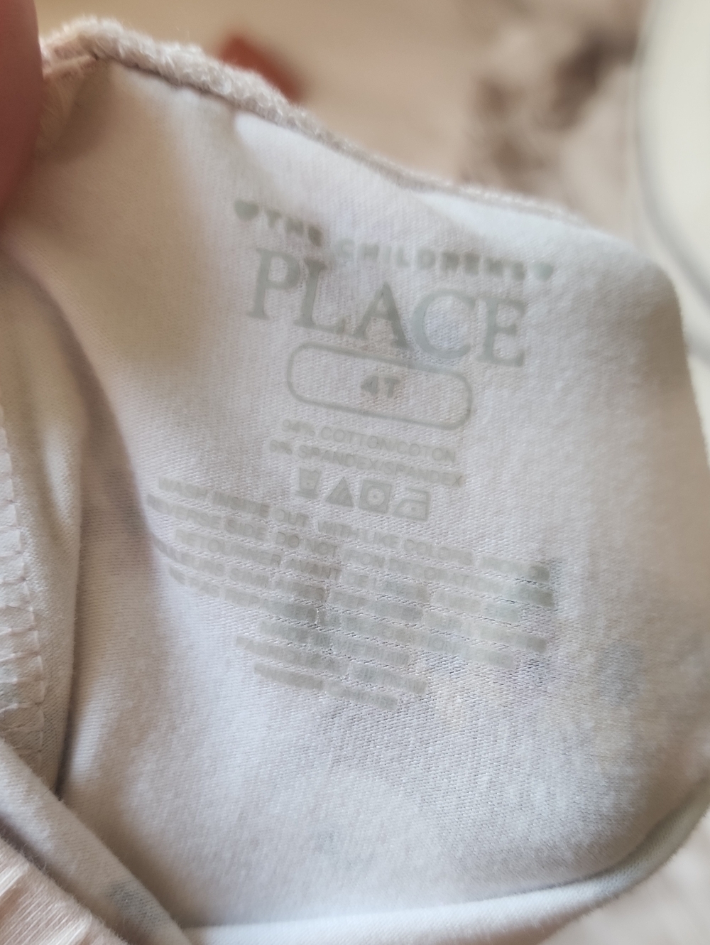 Sz 4T The Children's Place Thankful Rust Top & Woodland Creature Leggings - Picture 5 of 5